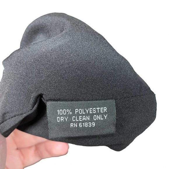 Rickie Freeman for Teri Jon Black Ruched Lace Neck Sheath‎ Dress Size US 6 - Picture 8 of 10